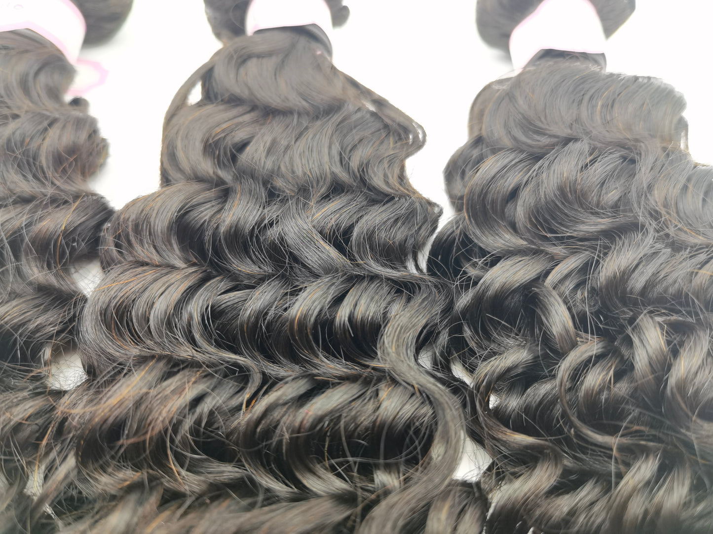 Brazilian Virgin Hair Water Wave Bundles Human Hair Bundles Weave Hair Extensions 10in-40in