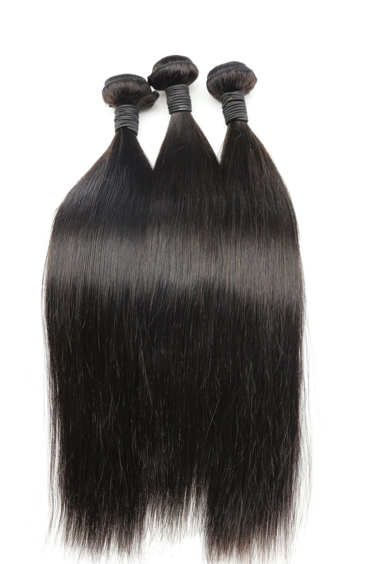 Brazilian Virgin Hair Straight Bundles Human Hair Bundles Weave Hair 10in-40 Inches