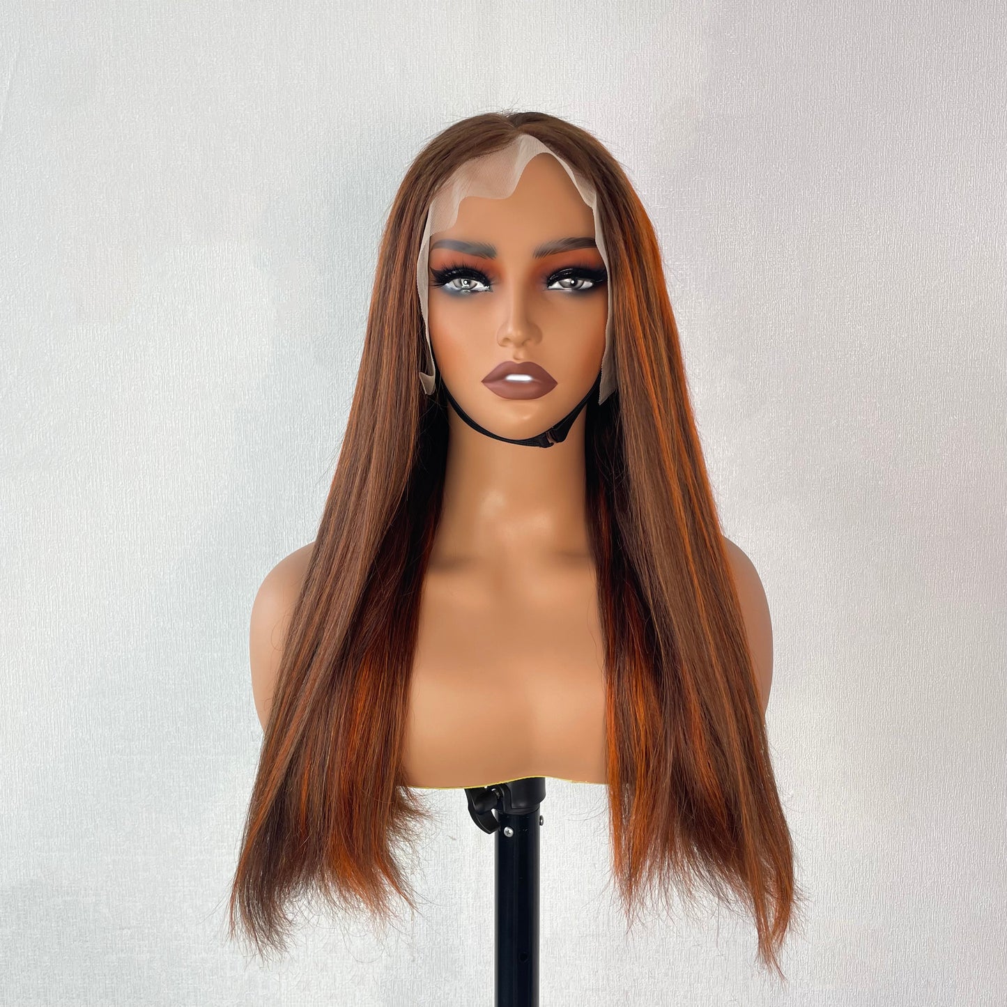 P4/350 Highlight Transparent Lace Frontal Wigs Straight Wigs 16-36 inch 100% Human Hair Wigs for Black Women