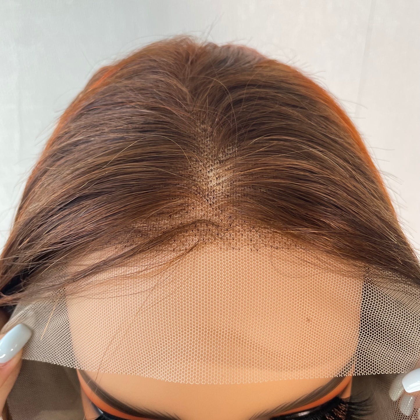 P4/350 Highlight Transparent Lace Frontal Wigs Straight Wigs 16-36 inch 100% Human Hair Wigs for Black Women