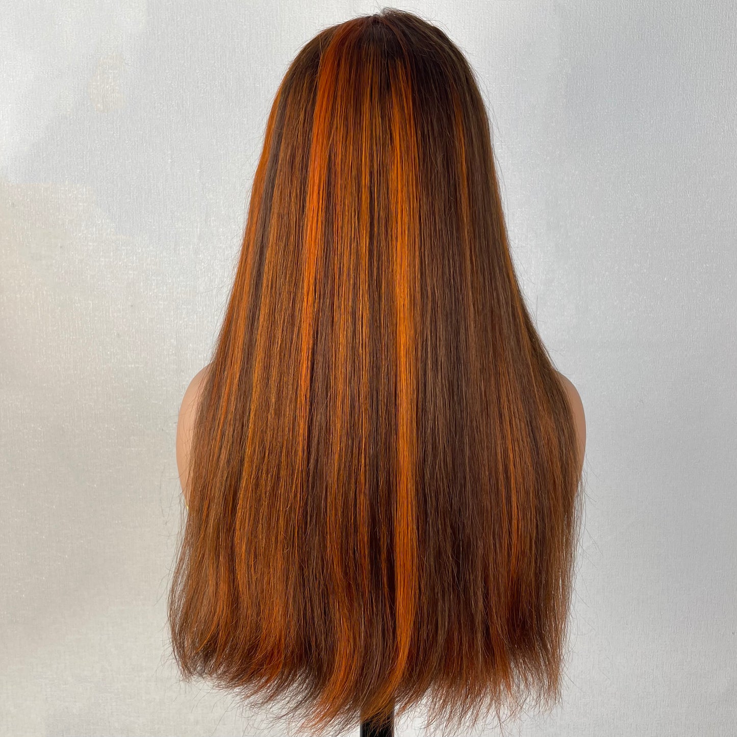 P4/350 Highlight Transparent Lace Frontal Wigs Straight Wigs 16-36 inch 100% Human Hair Wigs for Black Women