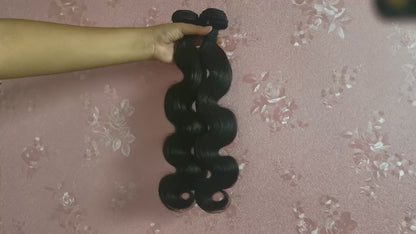 Brazilian Virgin Hair Body Wave Bundles Human Hair Bundles Weave Hair Extensions 10in-40in
