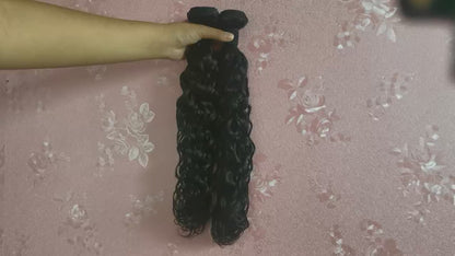 Brazilian Virgin Hair Water Wave Bundles Human Hair Bundles Weave Hair Extensions 10in-40in