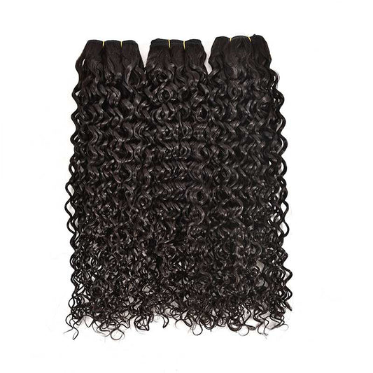 Human Hair Bundles Jerry Curly Bundles Natural Black Color 100% Unprocessed Hair 10-40 inch